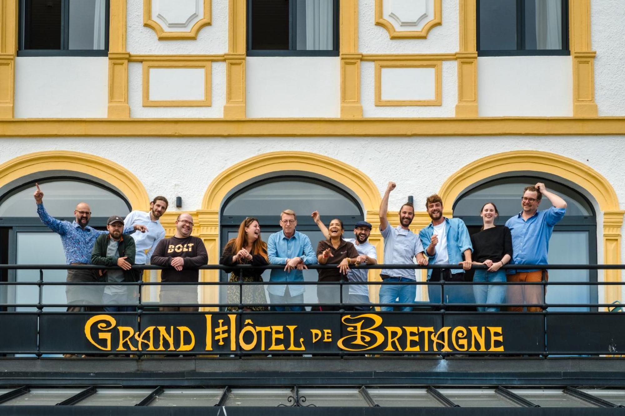 Grand Hotel De Bretagne Le Palais Esterno foto